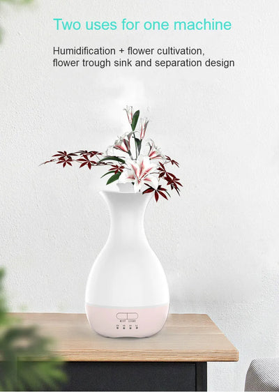 Difusor Ultrasónico con Aromaterapia y Luz LED Multicolor 200ML - Image 9