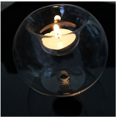 Vela Aromática de Vidrio Hueco Estilo Europeo - Image 3