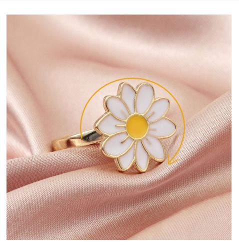 Anillo Giratorio Mariposa Dulce - Diseño Elegante y Versátil - Image 32