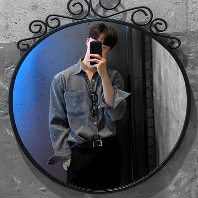 Camisa de Pana Vintage de Manga Larga para Hombre - Image 7