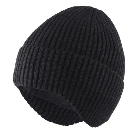 Gorro de Lana Tejido para Protección de Oídos - Colores Puros y Cálidos - Image 25