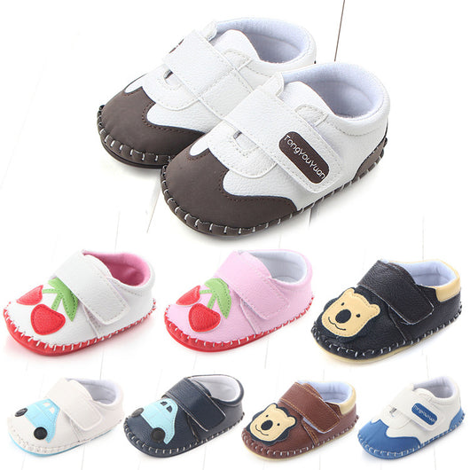 Zapatos para Bebé y Niño Pequeño con Velcro - Suela Flexible Talla 23-24
