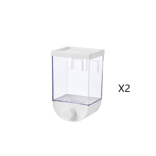 Dispensador de Cereales Montable con Presión Fácil - Contenedor de Almacenamiento de Alimentos - Image 9