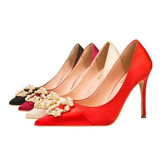 Zapatos de Tacón Stiletto Elegantes para Bodas y Eventos - Image 2