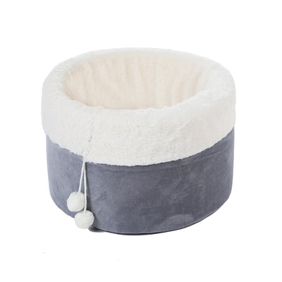 Cama Térmica Acogedora para Gatos - Nido Estampado en Felpa - Image 11