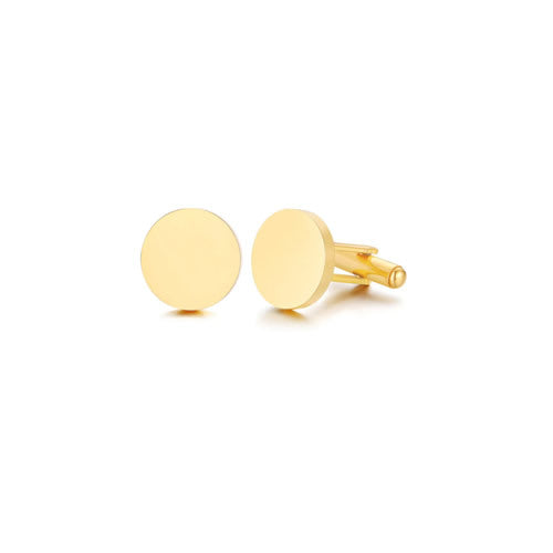 Gemelos Minimalistas de Acero Inoxidable Europeos y Americanos - Image 15