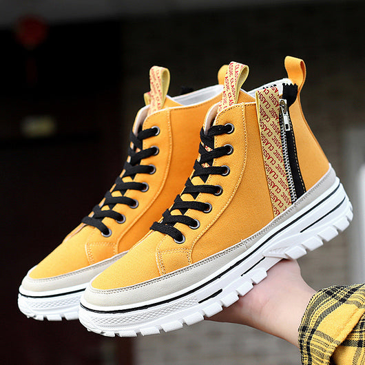 Botas Martin Altas de Lona para Hombre