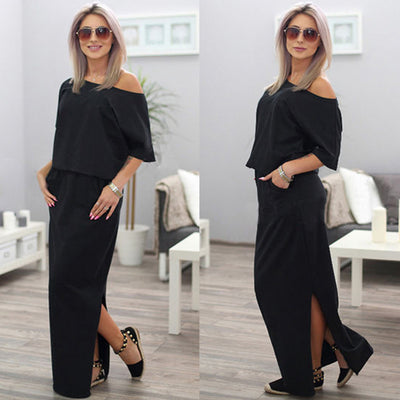Vestido Largo Elegante de Verano para Mujer - Estilo Europeo - Image 5