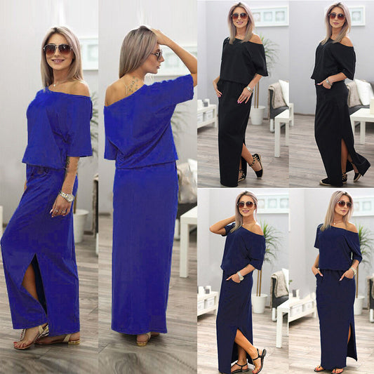 Vestido Largo Elegante de Verano para Mujer - Estilo Europeo