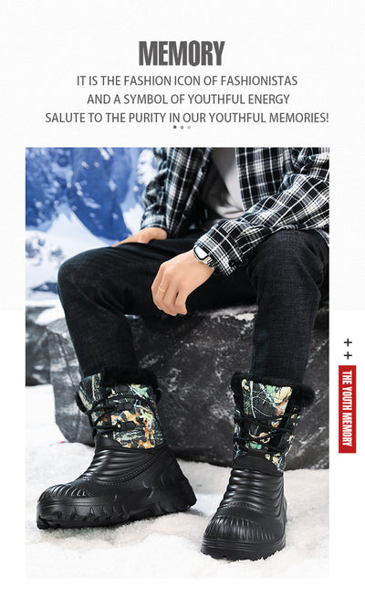 Botas de Nieve para Hombre Talla Grande con Forro Polar - Calidez Extrema - Image 8