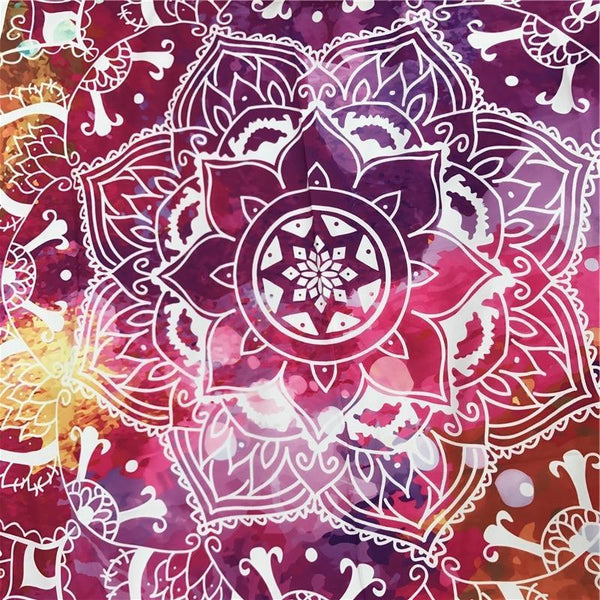 Tapiz Redondo Mandala Loto Bohemio Indio