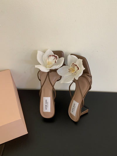 Sandalias Romanas de Flores Destacables Estilo Francés - Image 23