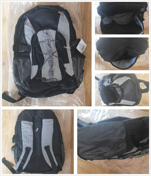 Mochila Reflectante Deportiva de Doble Compartimento para Aventuras Nocturnas - Image 10