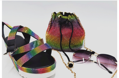 Pulsera de Cristales Arcoíris Viral - Diseño Europeo Tendencia - Image 4