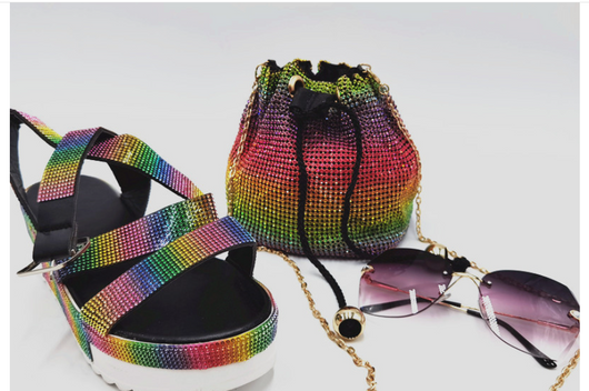 Pulsera de Cristales Arcoíris Viral - Diseño Europeo Tendencia - Image 4