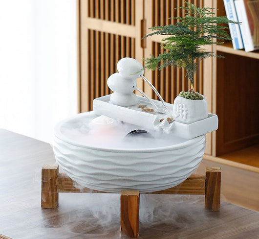 Fuente de Agua Decorativa para Escritorio Profesional - Image 9
