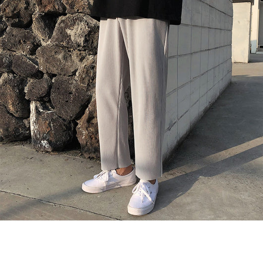 Pantalones Sueltos con Pliegues - Comodidad y Estilo Moderno - Image 19