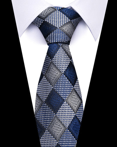 Corbata Ejecutiva a Rayas 8cm - Elegancia Profesional - Image 93