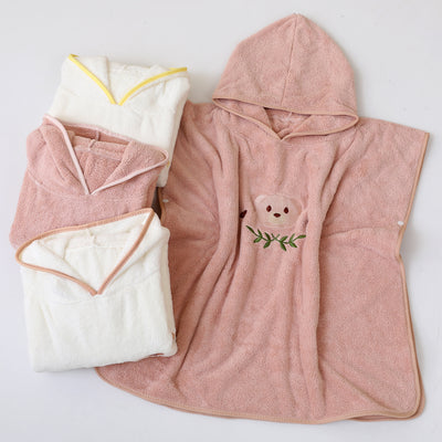 Bata Infantil con Capucha de Osito Bordado - Image 13