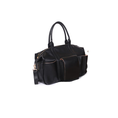 Bolso Maternal de Cuero PU con Gran Capacidad para Mamá y Bebé - Image 3