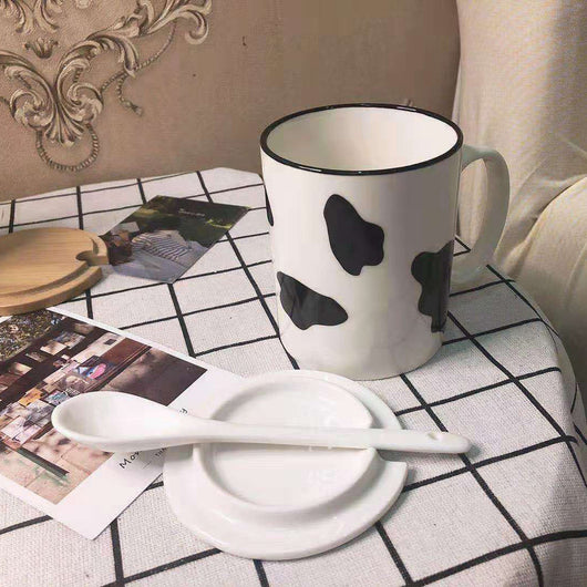 Taza Cerámica Infantil con Tapa y Cuchara - Diseño Creativo y Personalizado - Image 2