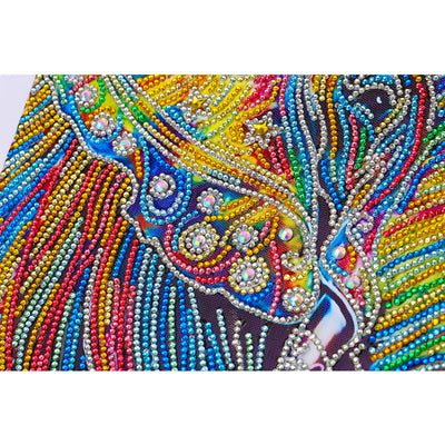 Pintura de Diamantes Elefante Indio Forma Especial - Image 3
