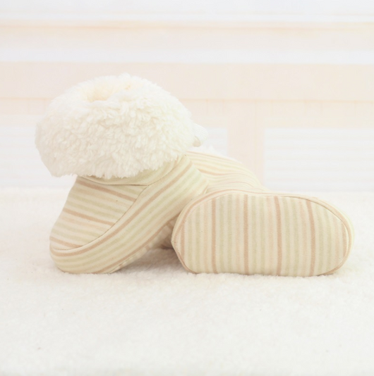 Zapatos Suaves para Bebé Recién Nacido - Calzado de Invierno Cálido con Suela Flexible para Primeros Pasos - Image 5