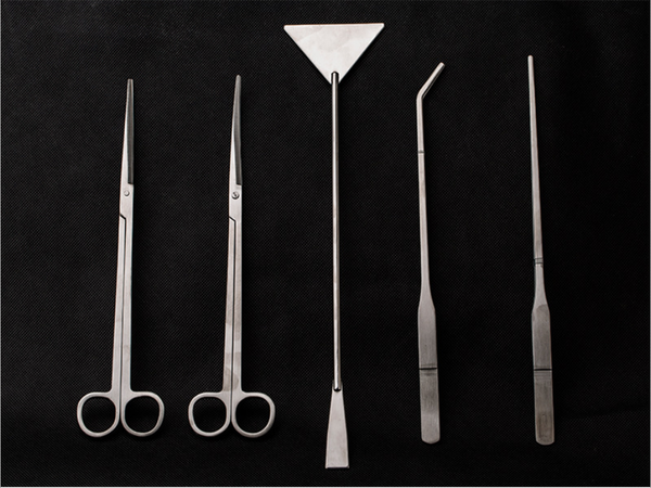 Set Completo de Herramientas Acuáticas en Acero Inoxidable