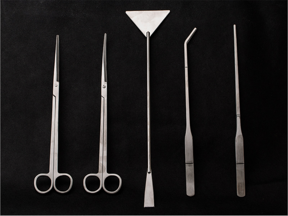 Set Completo de Herramientas Acuáticas en Acero Inoxidable