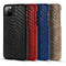 Funda para Celular de Cuero PU con Patrón Piel de Serpiente