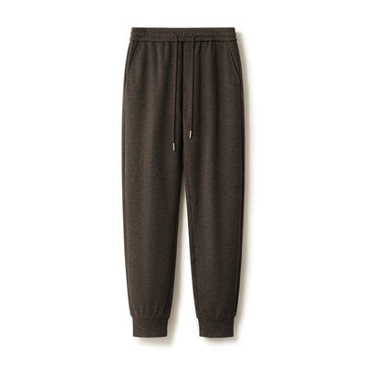 Pantalones de Buzo en Lana con Cintura Elástica y Cordón - Image 4