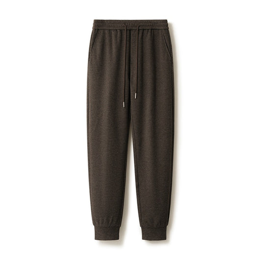 Pantalones de Buzo en Lana con Cintura Elástica y Cordón - Image 4