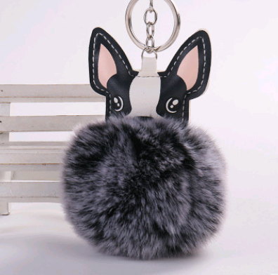 Llavero Pelota de Plumas PU para Mascotas - Accesorio Adorable - Image 18