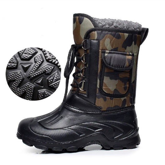 Botas de Nieve Impermeables para Hombre con Suela Antideslizante - Image 5