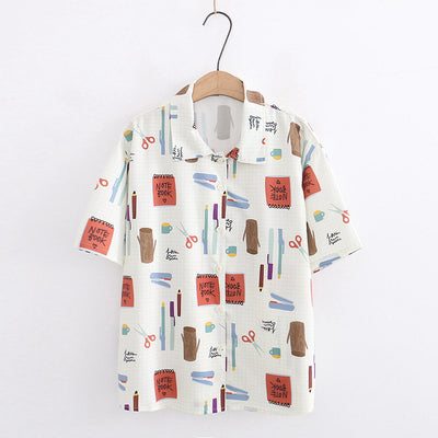 Camisa Holgada Estudiante Verano - Image 15