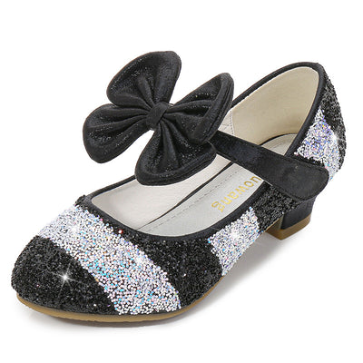 Zapatos de Tacón Alto Princesa con Cristales y Punta Redonda Suave - Image 16