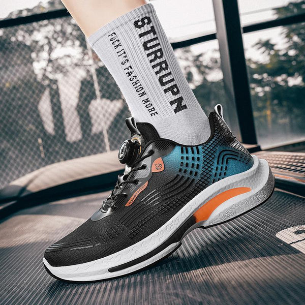 Zapatilla Deportiva Transpirable con Malla y Hebilla Giratoria
