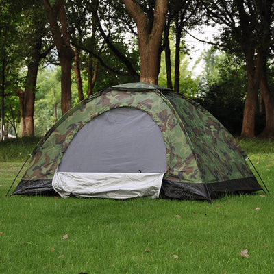 Tienda de Campaña Doble Camuflaje para Camping y Aventuras al Aire Libre - Image 6