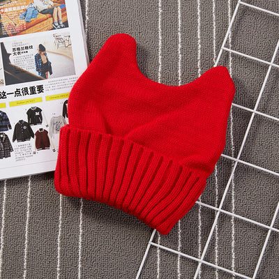 Gorro de Lana Coreano con Orejas de Gato - Image 10
