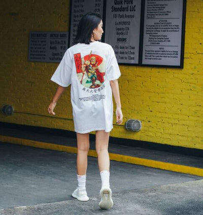 Camiseta Hip Hop Estampada de Manga Corta Unisex - Image 6