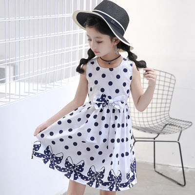 Vestido Chaleco con Estampado de Lunares - Image 5