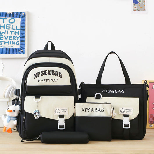 Mochila Escolar de 4 Piezas para Secundaria - Image 5