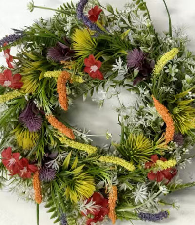 Corona de Flores Silvestres Decorativa - Image 5