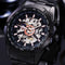 Reloj Automático de Acero Tungsteno para Hombre - Elegancia Mecánica