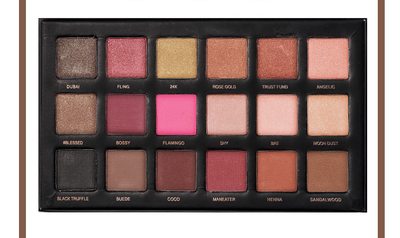 Paleta de 18 Sombras Pearladas y Mate en Tonos Tierra - Image 5