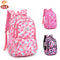 Mochila Escolar Doble Compartimento para Niñas - Diseño Ergonómico 8-12 Años