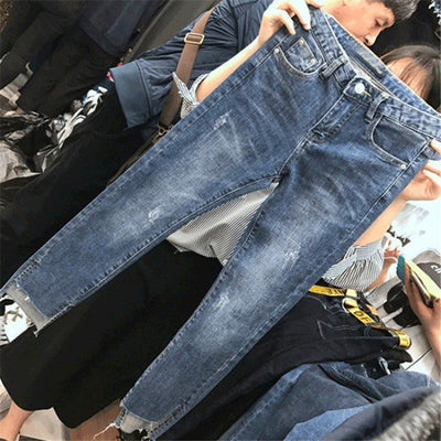 Pantalones Vaqueros Talla Grande Cintura Alta Efecto Reductor Pierna Recta - Image 7