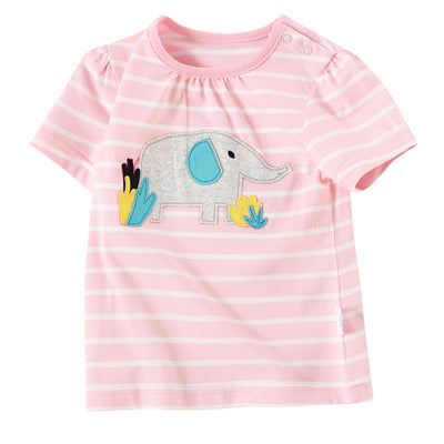 Playera Infantil de Manga Corta con Estampado de Caricaturas - Image 19