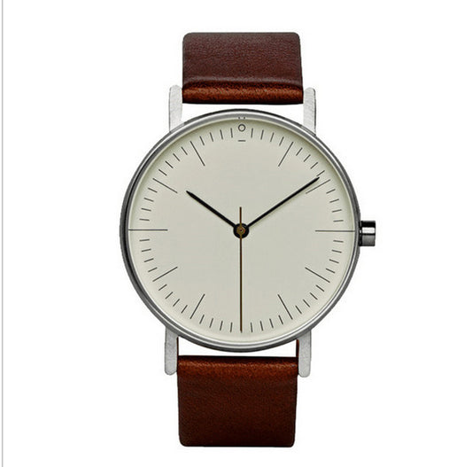 Reloj de Cuarzo Casual Unisex - Estilo Simple y Elegante