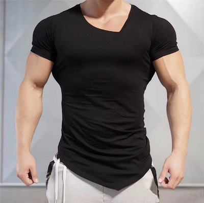 Camiseta Deportiva Slim Fit Irregular - Image 6